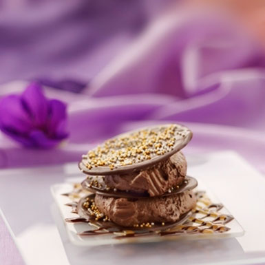 Chokolademousse i medaljer