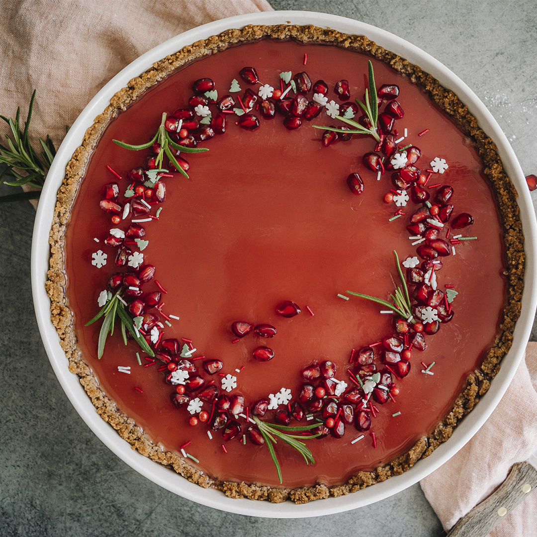 Jule Panna Cotta Tærte