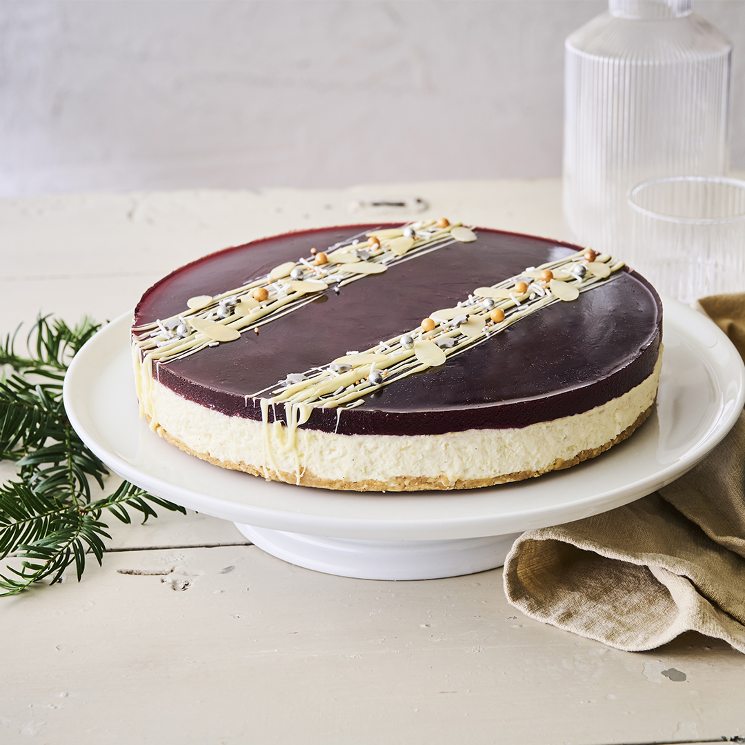 Risalamande cheesecake